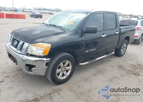 2012 Nissan Titan Sv z USA, uszkodzony, nr VIN 1N6BA0ED1CN317176